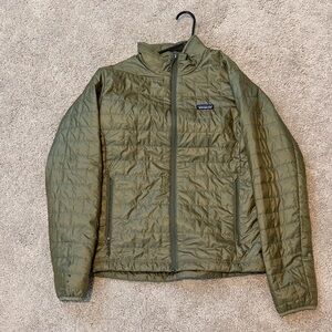 Patagonia Men's Green Nano Puff Jacket